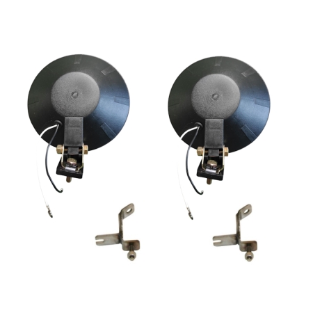 Halogeny, lampy dalekosiężne , para kolor czarny